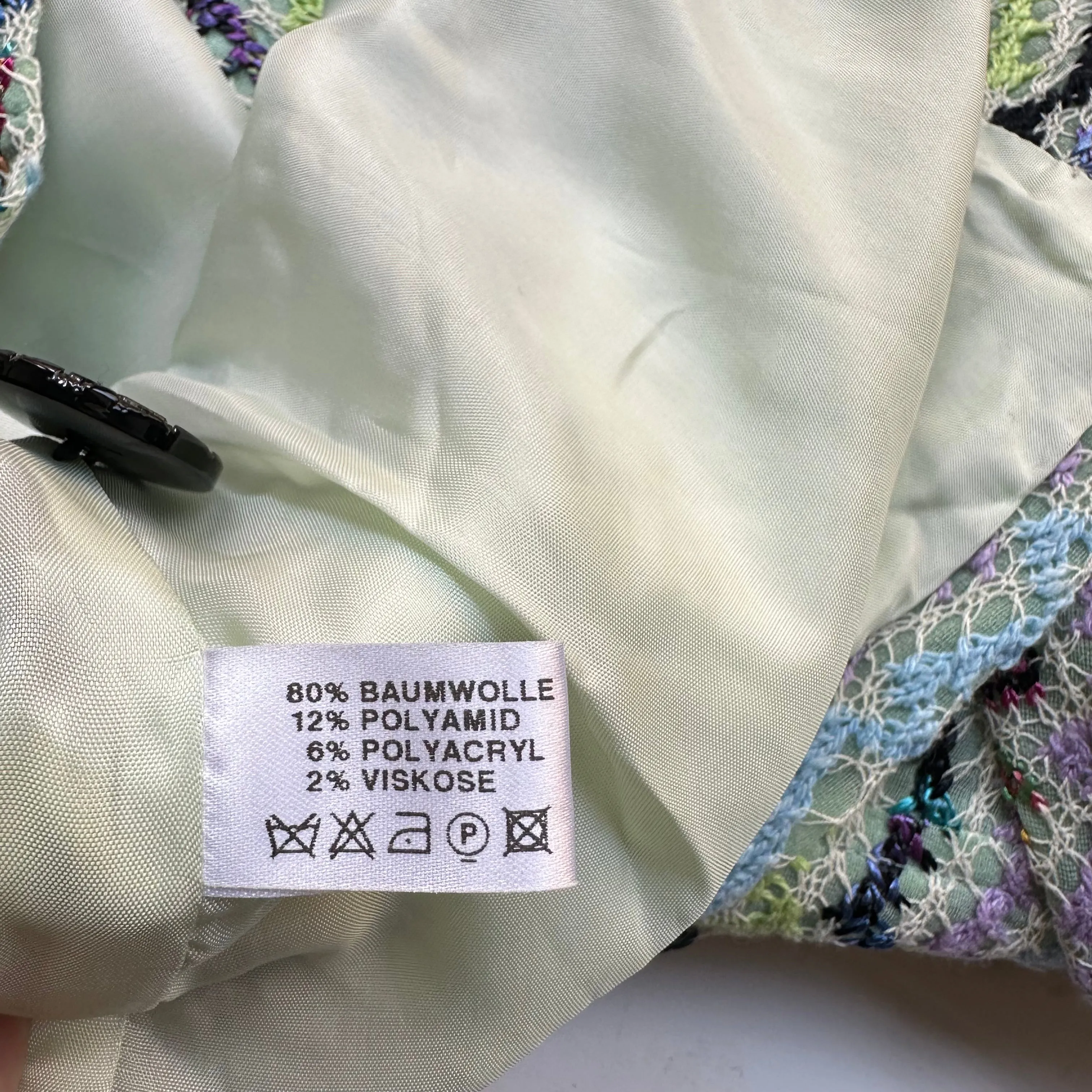 Colorful Spring Cotton Jacket - US38