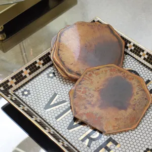 Copper Coaster Set