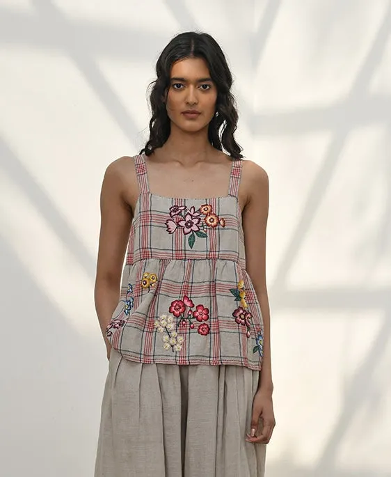 Corato embroidered top