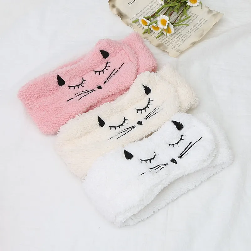 Cotton Blend Cat Themed Wash Head Band