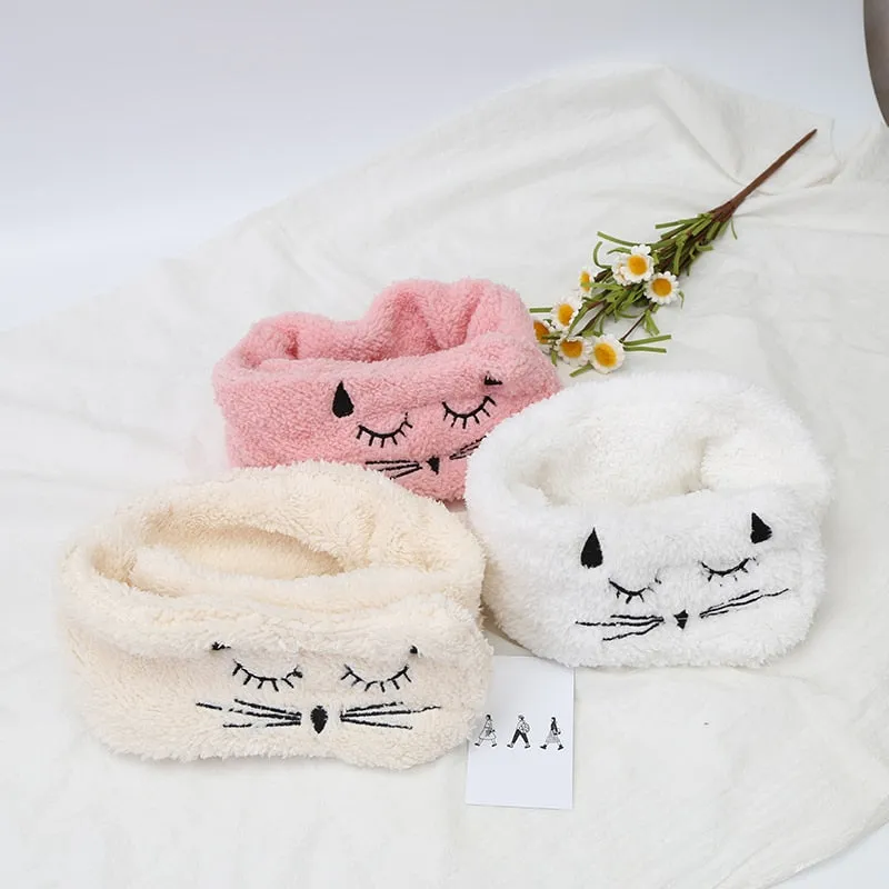 Cotton Blend Cat Themed Wash Head Band