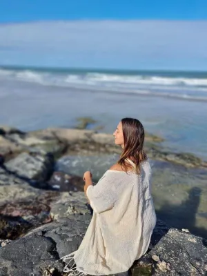 Cotton Hemp Kimono Wrap