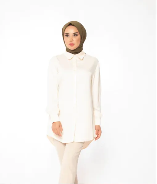 Cotton Shirt - White