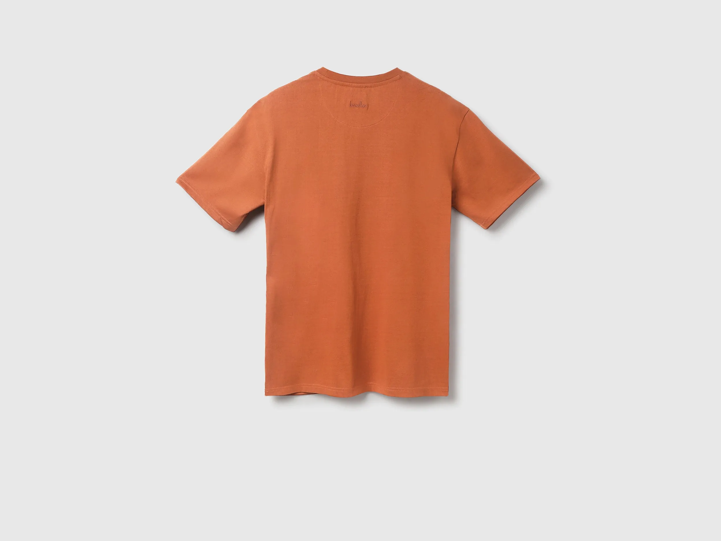 Cotton Solid Round Neck Mens T-shirts
