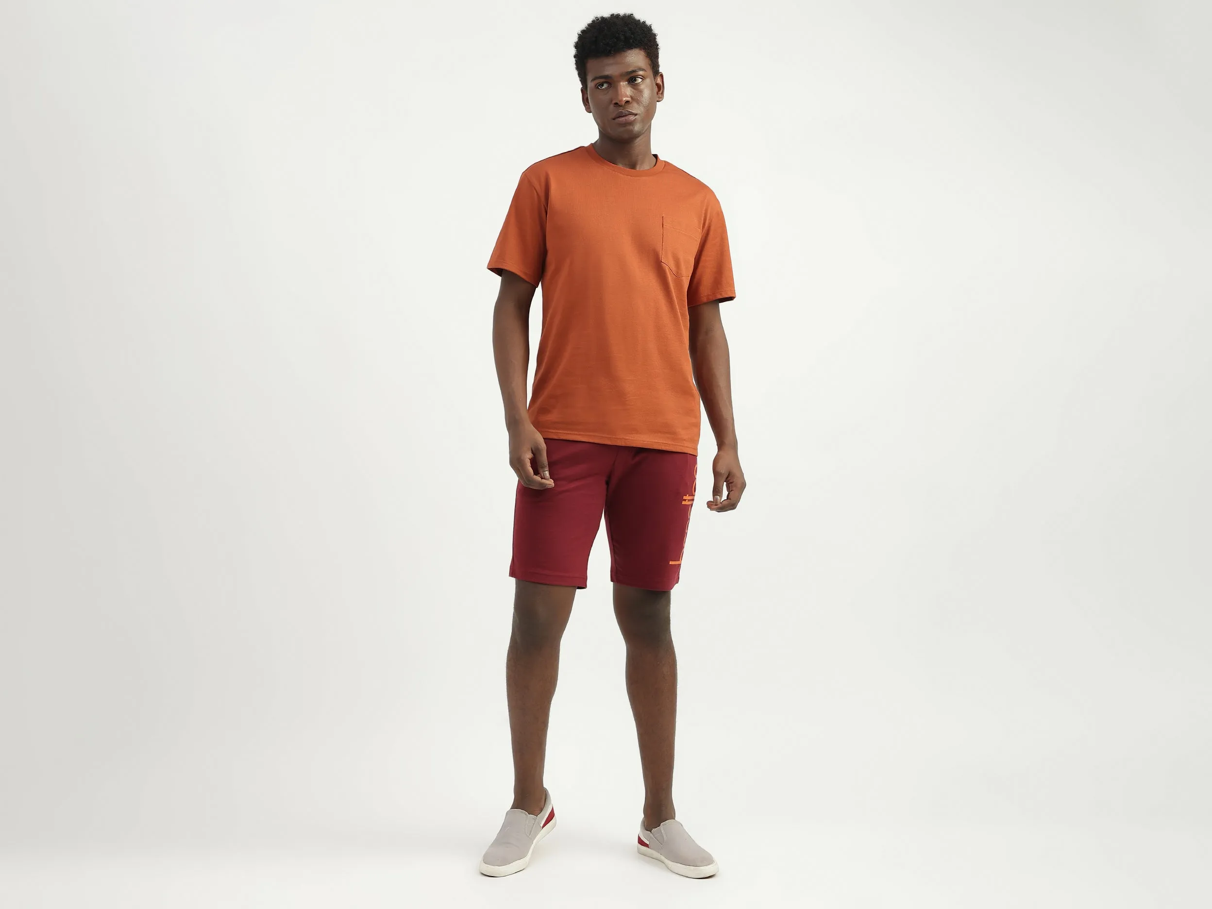Cotton Solid Round Neck Mens T-shirts