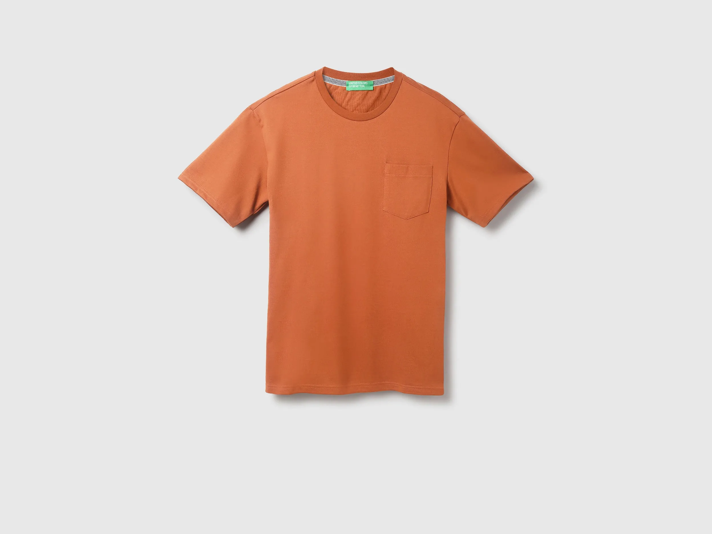Cotton Solid Round Neck Mens T-shirts