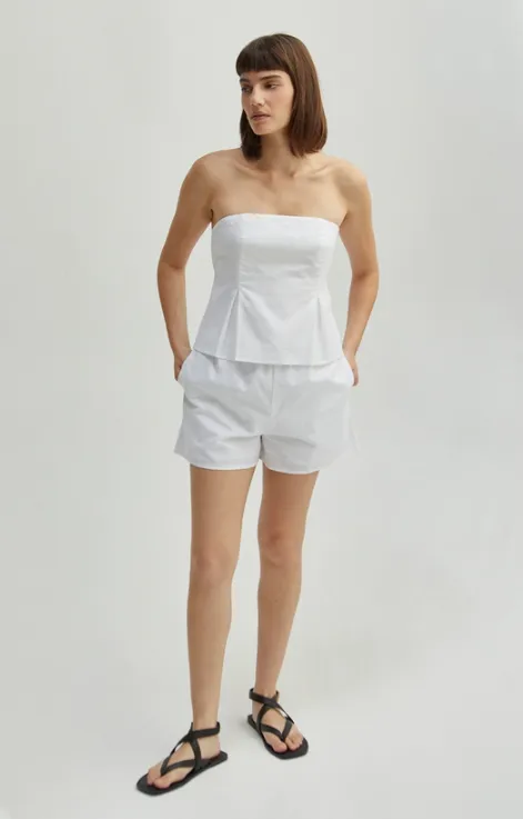 Courtney Linen Tube Top