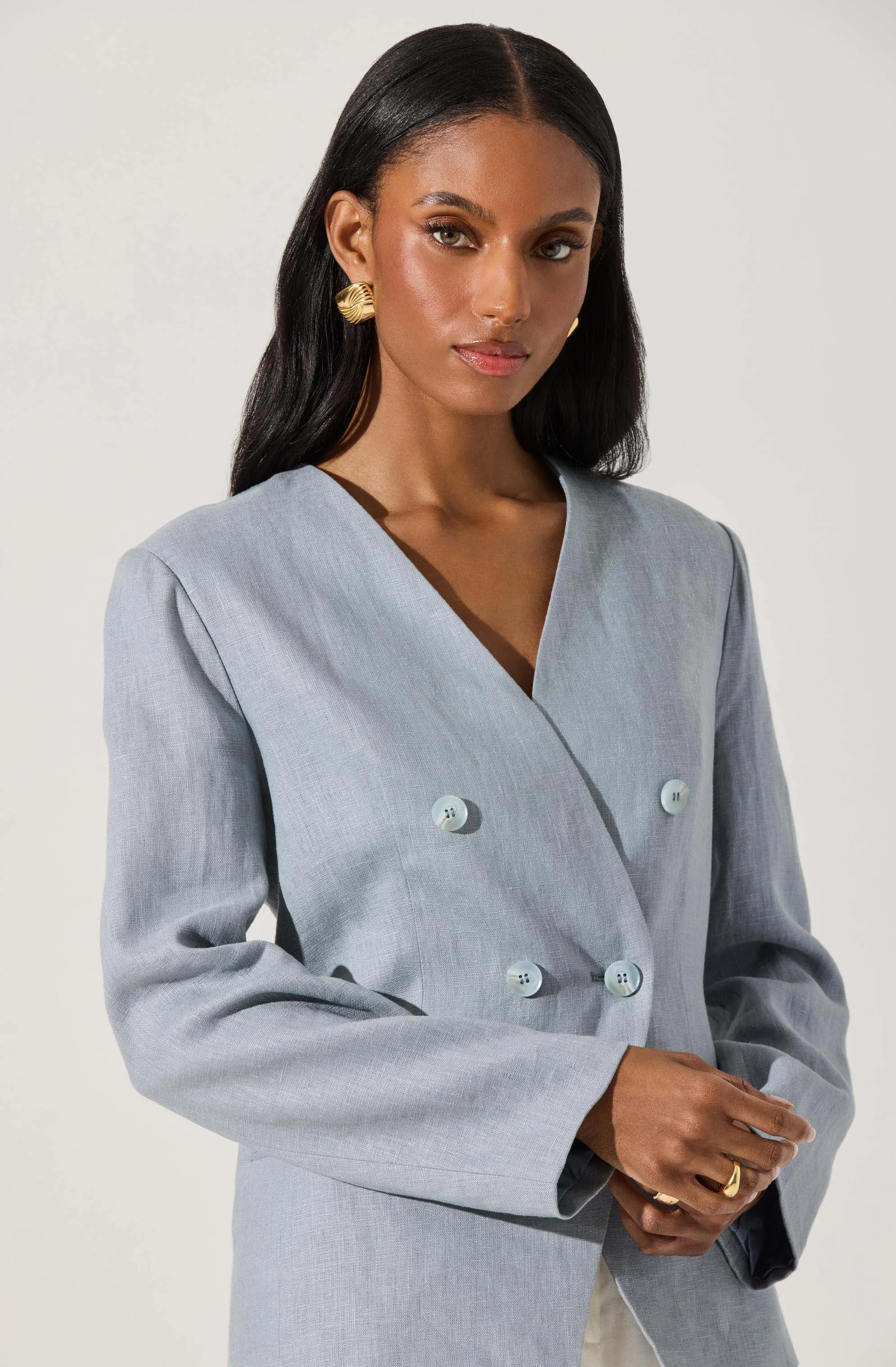 Dannika Linen Blazer