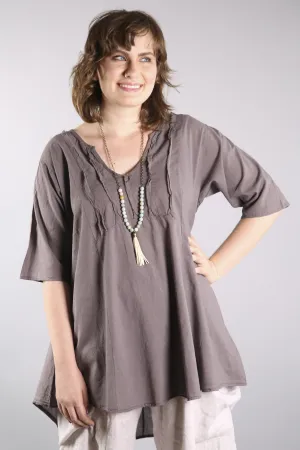 Dawn Clouds Lawn Tunic 2244-Sandstar-U