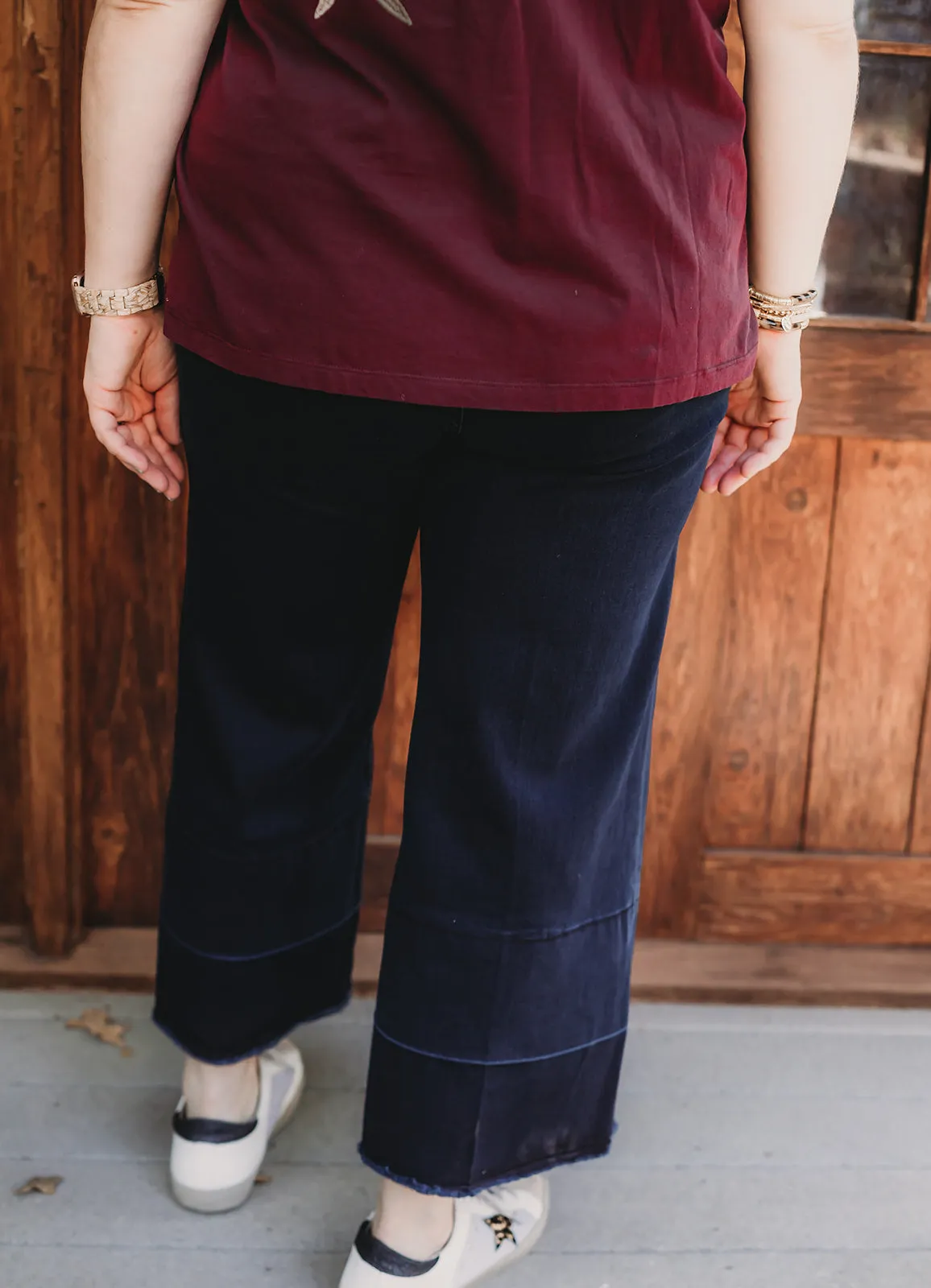 Dear John Audrey Cropped Wide Leg Jean