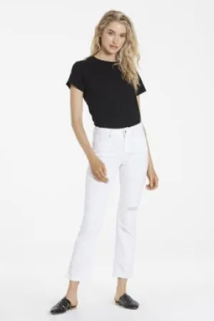 Dear John Blaire Ankle Denim, Optic White