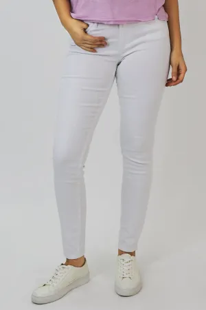 Dear John Blaire Hi Rise Ankle Slim Straight Jeans, Optic White