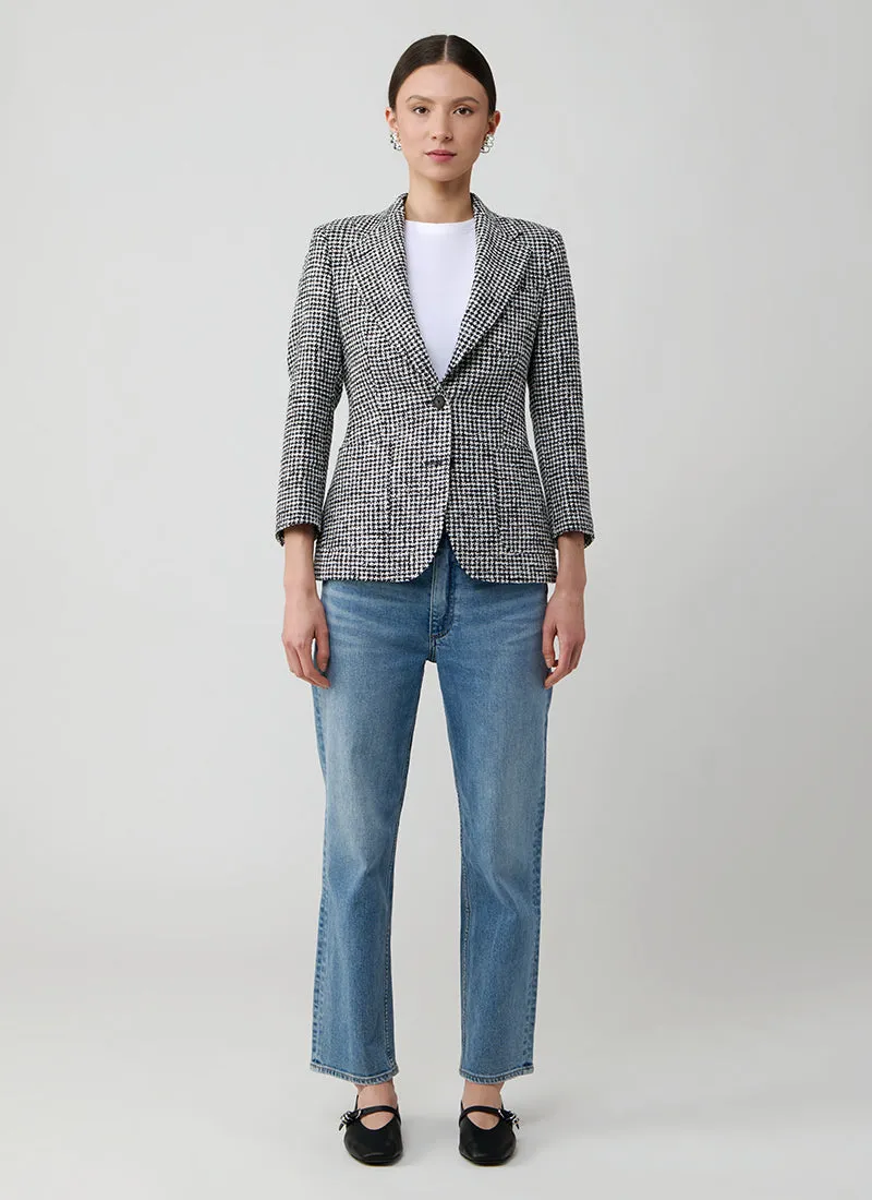 Debra Single Breasted 2 Button Patch Pocket Blazer