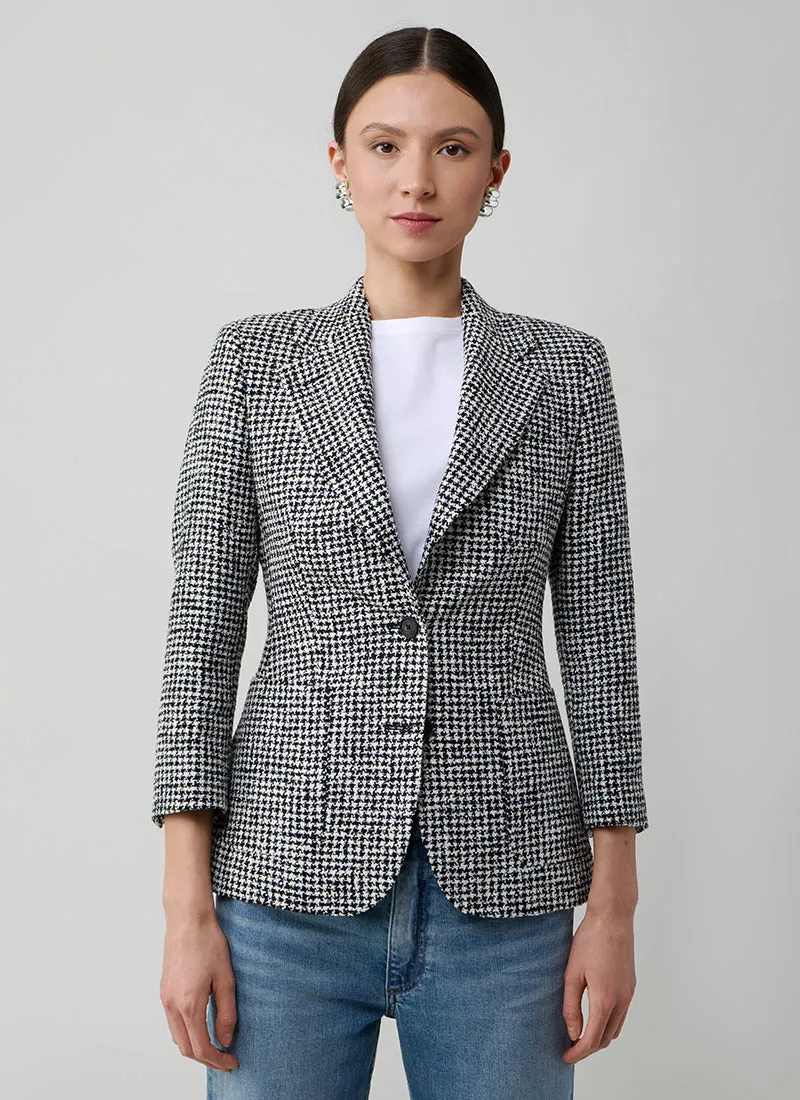 Debra Single Breasted 2 Button Patch Pocket Blazer
