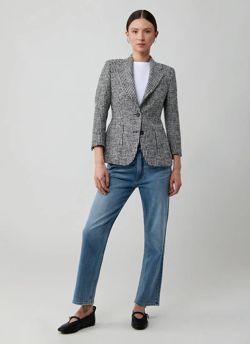 Debra Single Breasted 2 Button Patch Pocket Blazer