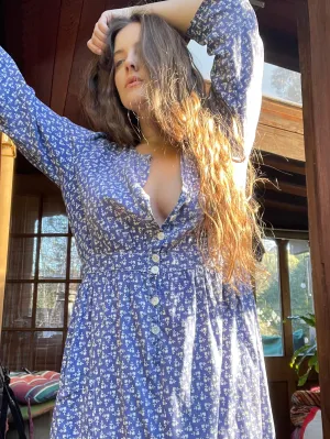 Depression Era Calico Day Dress