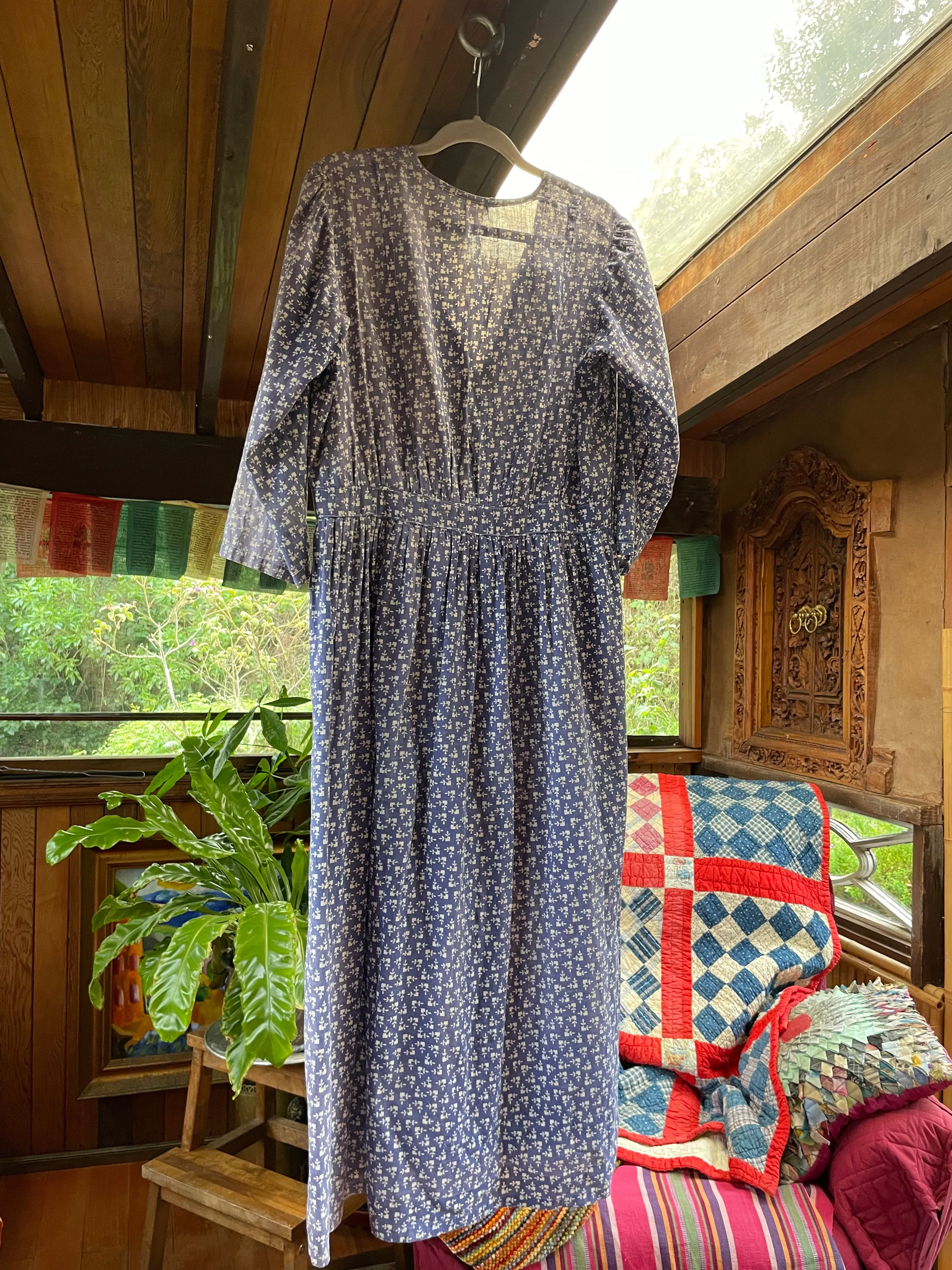 Depression Era Calico Day Dress