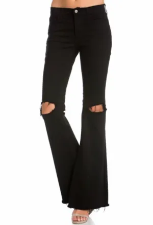 Distressed Flare-