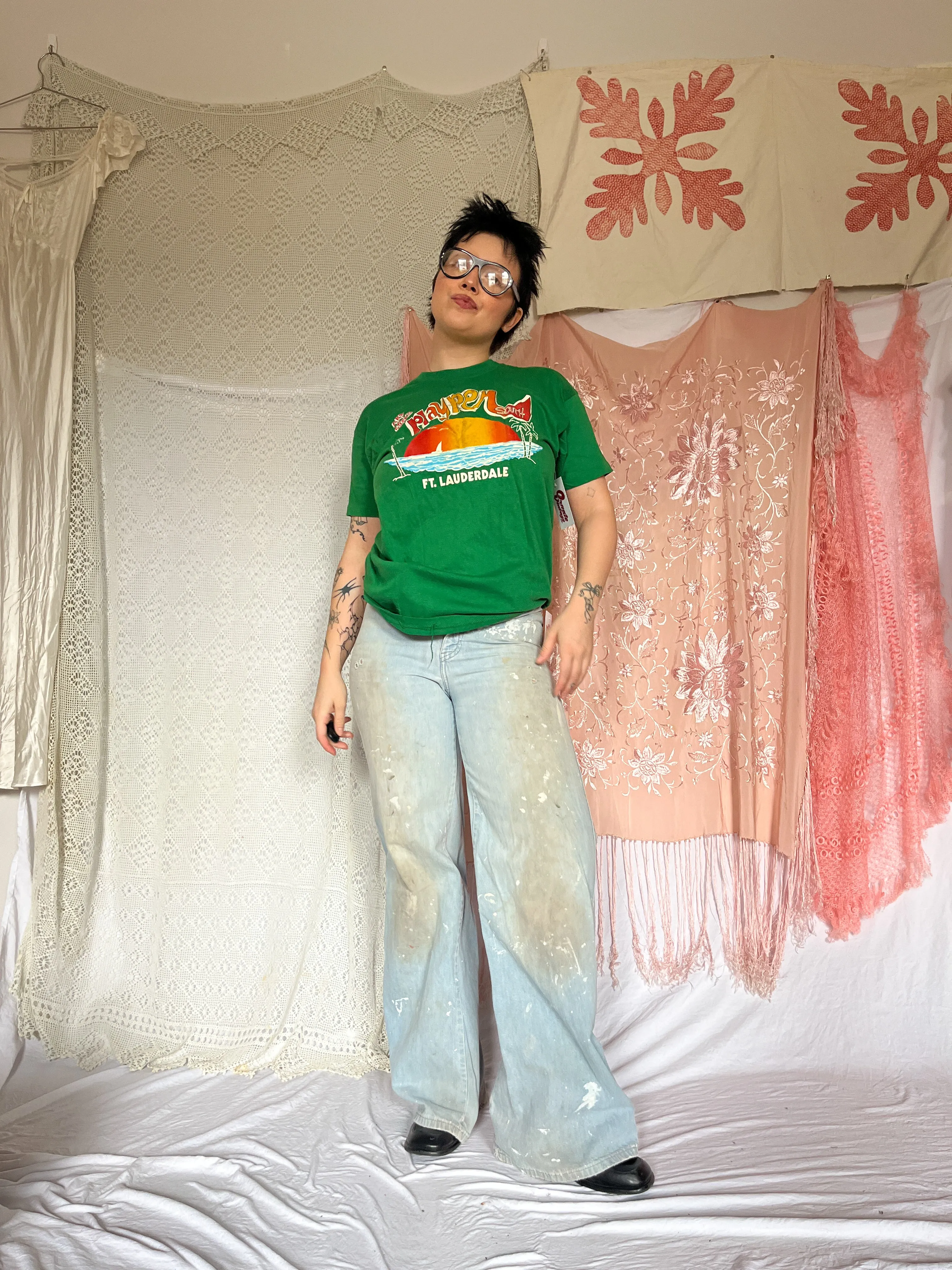 DISTRESSED LEVI’S BELL BOTTOMS