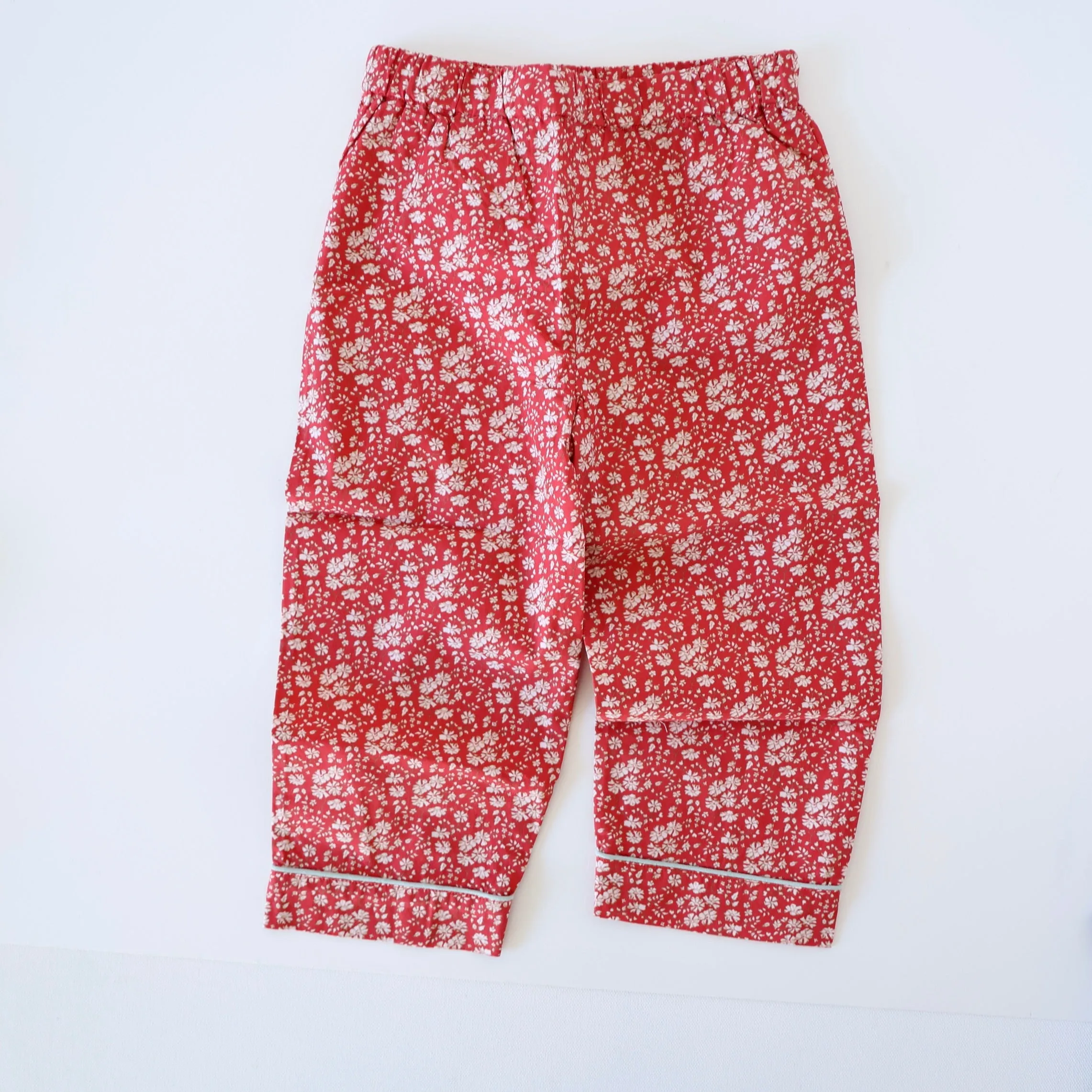 Domi Children's Organic Cotton Pajama Set - Tiny Floral