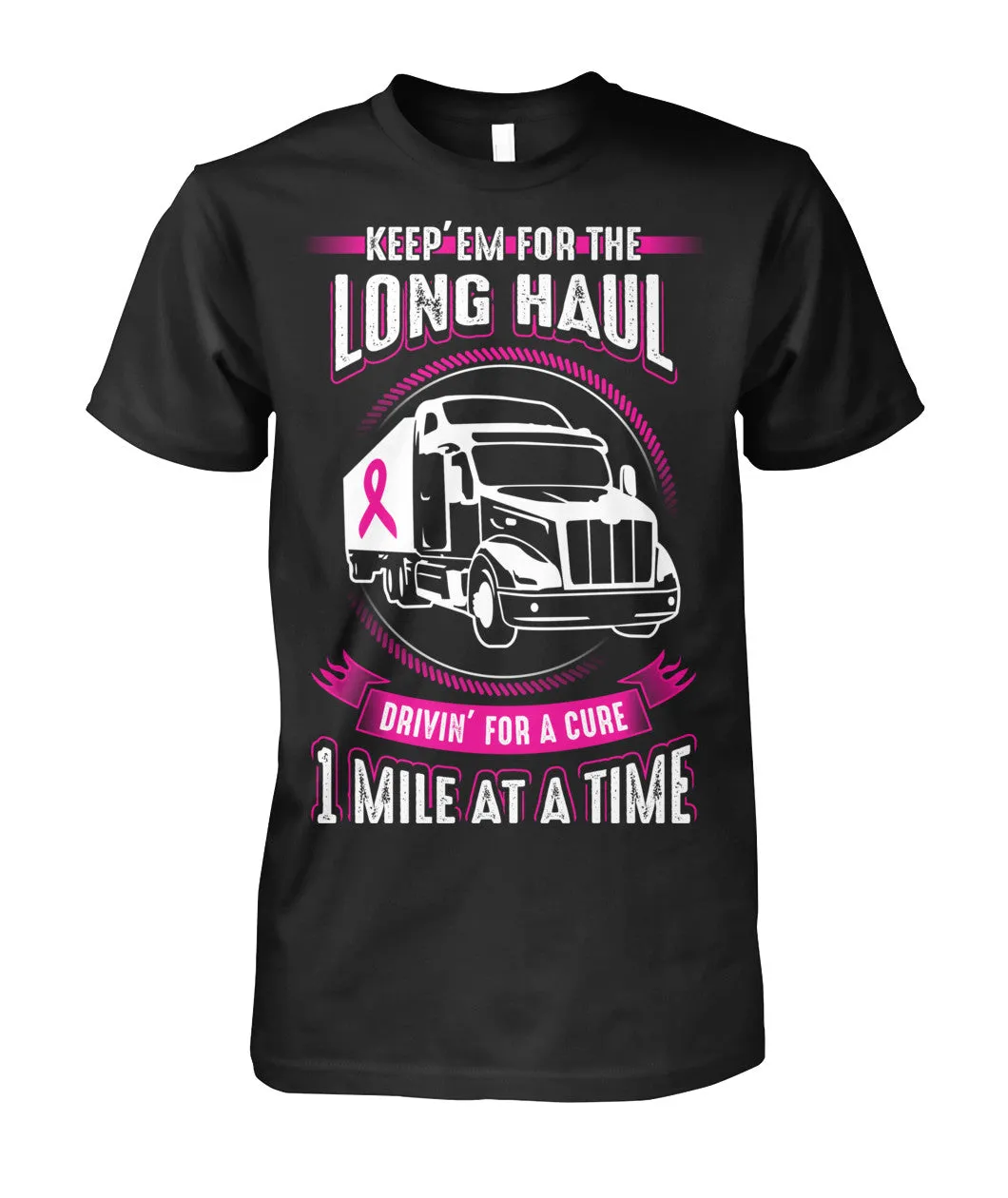 Drivin For a Cure Shirts and Long Sleeves
