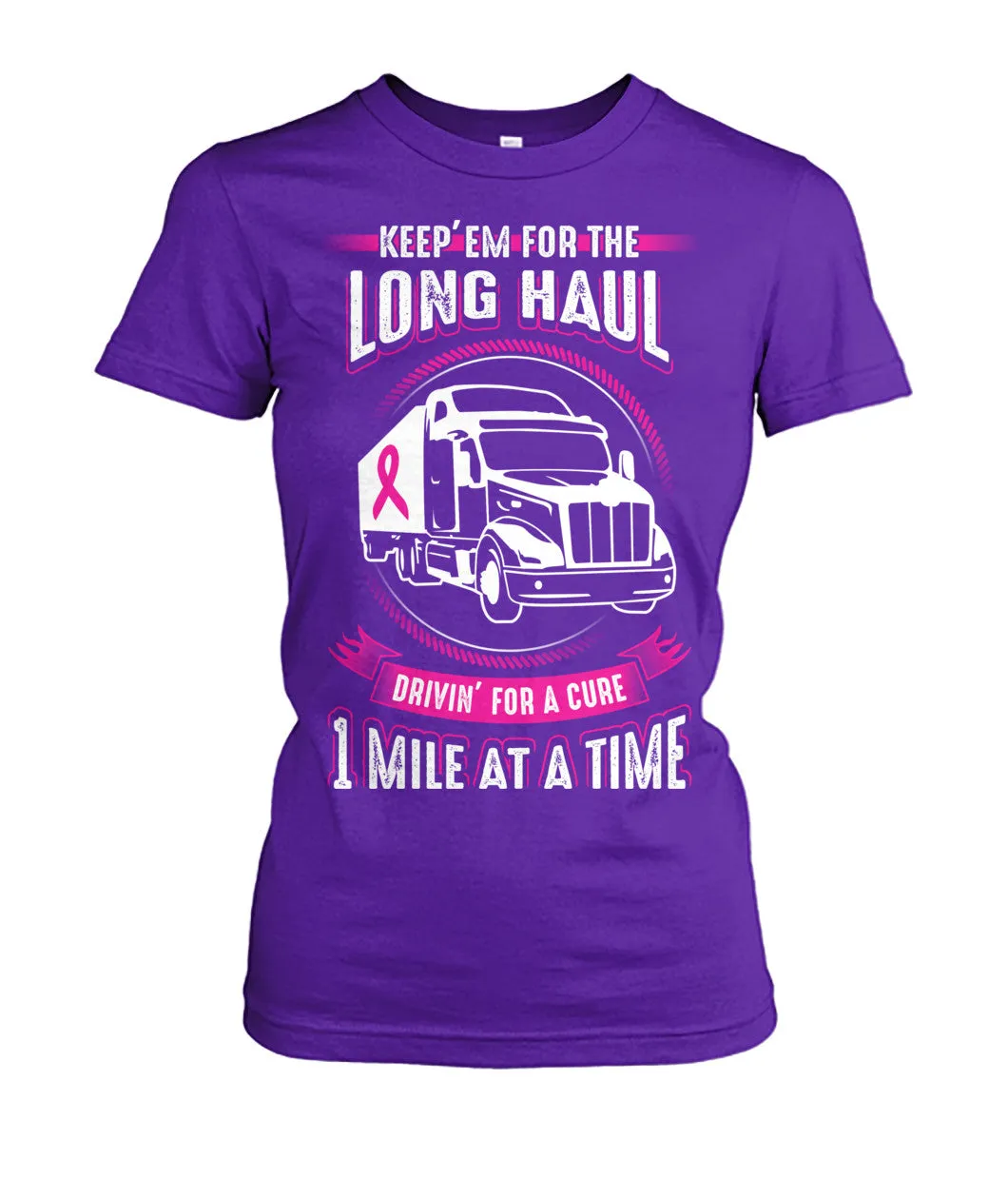 Drivin For a Cure Shirts and Long Sleeves