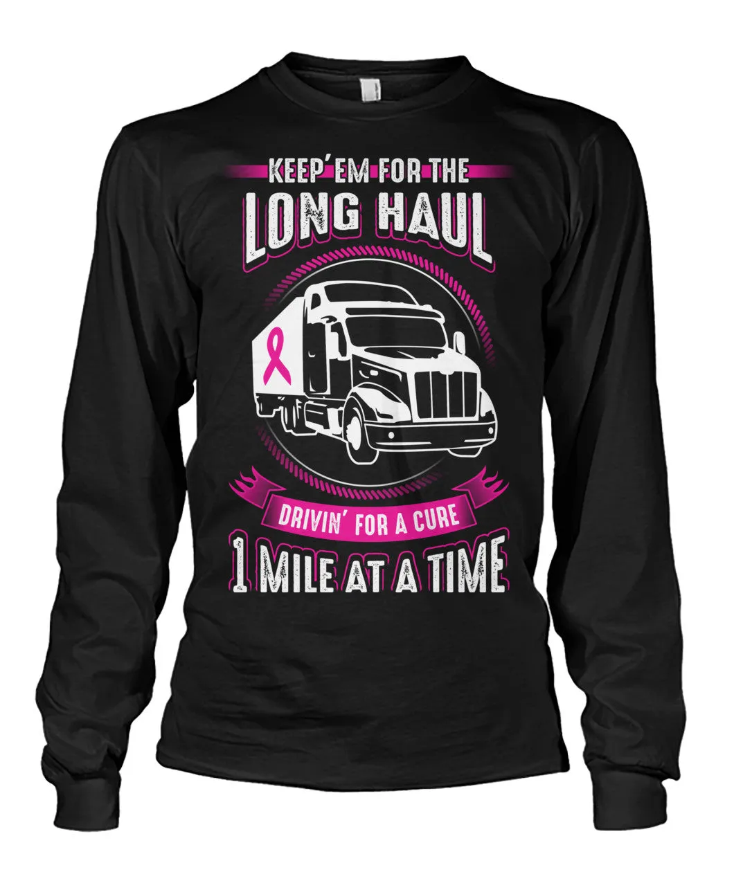 Drivin For a Cure Shirts and Long Sleeves
