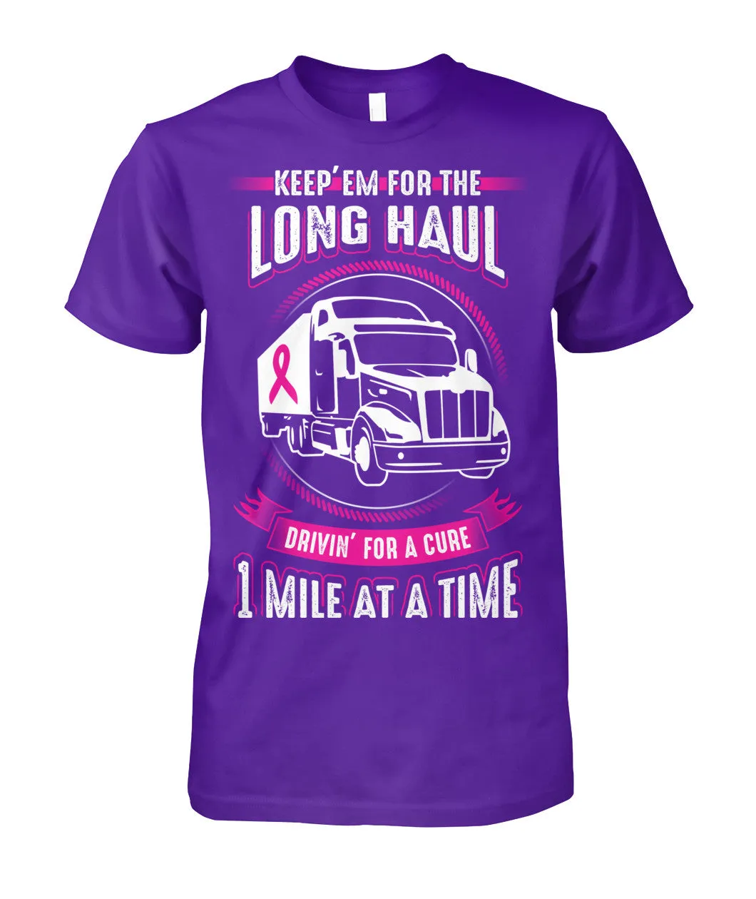 Drivin For a Cure Shirts and Long Sleeves