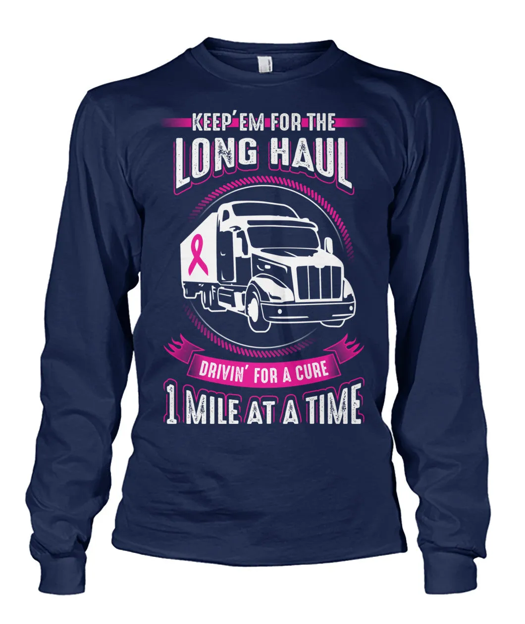 Drivin For a Cure Shirts and Long Sleeves