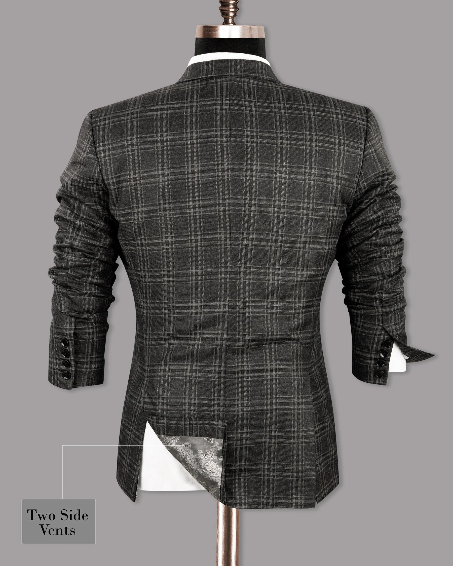 Dune Gray Plaid Woolrich Sports Blazer