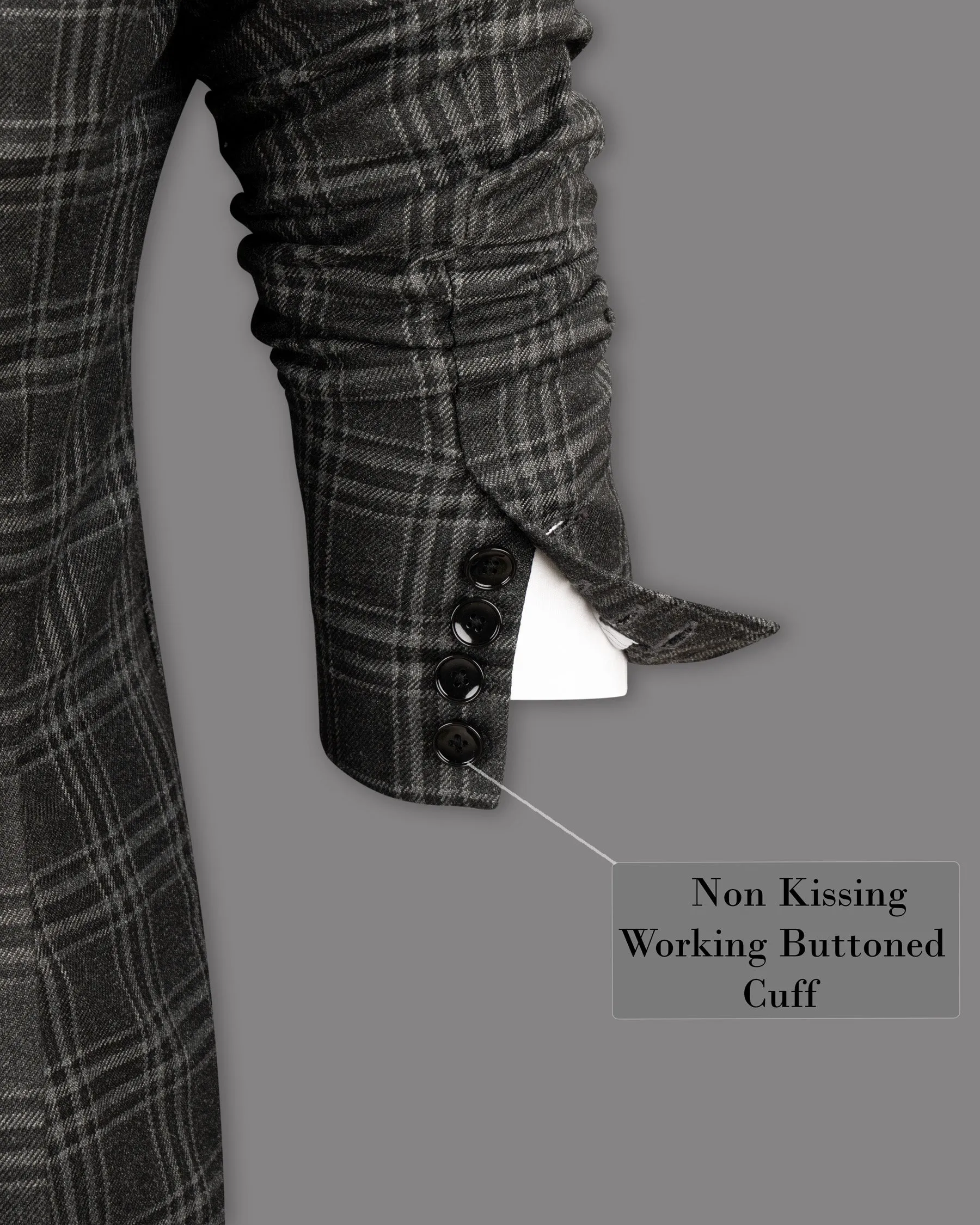 Dune Gray Plaid Woolrich Sports Blazer
