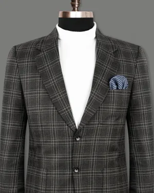 Dune Gray Plaid Woolrich Sports Blazer