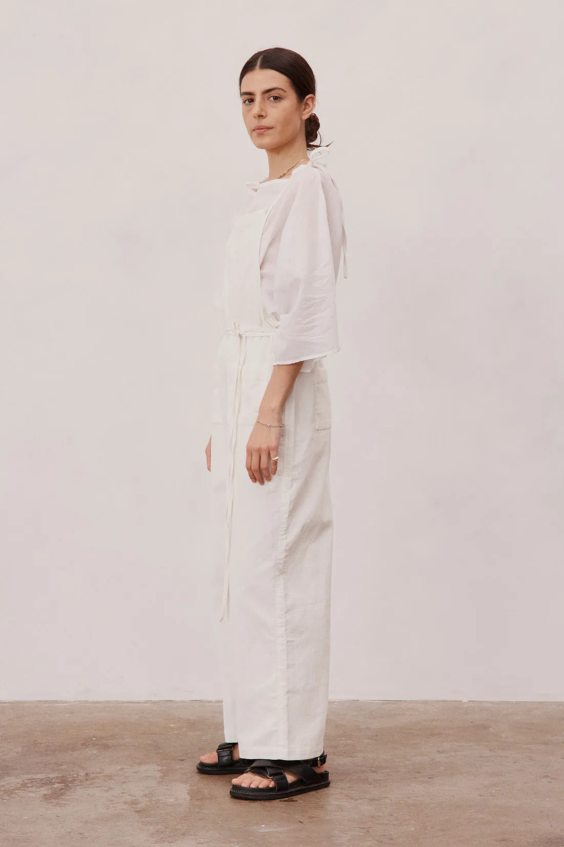 Ellen Corduroy Jumpsuit Ivory