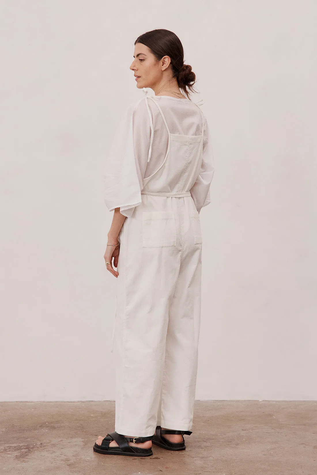 Ellen Corduroy Jumpsuit Ivory