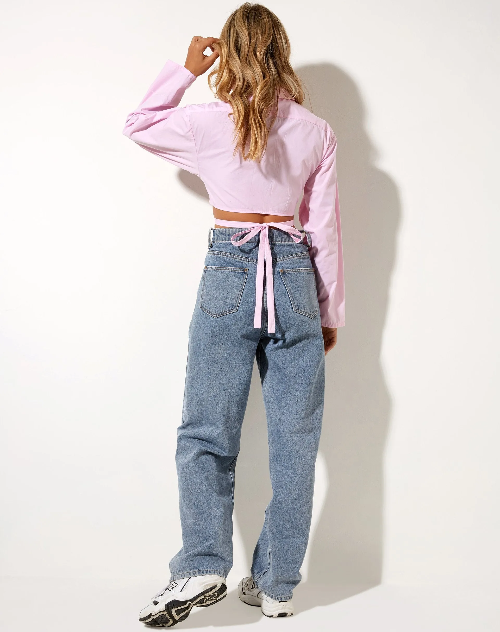 Elyse Crop Top in Pink