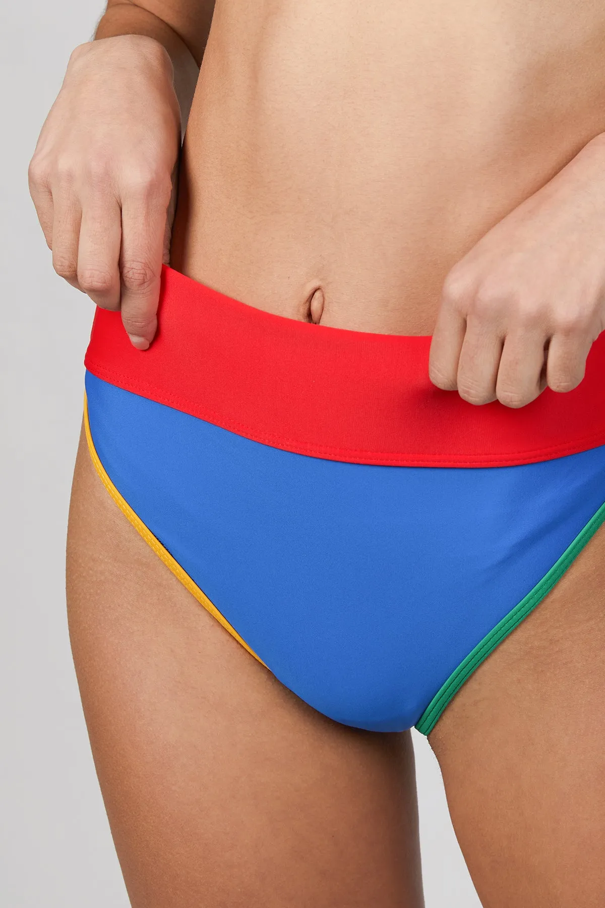 EMMY HIGH-RISE BIKINI BOTTOM