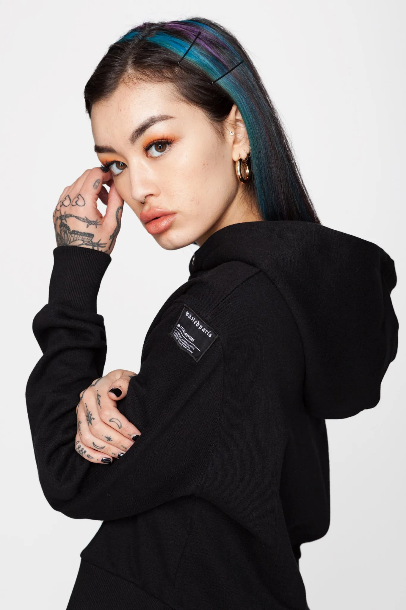 Essential Crop Hoodie