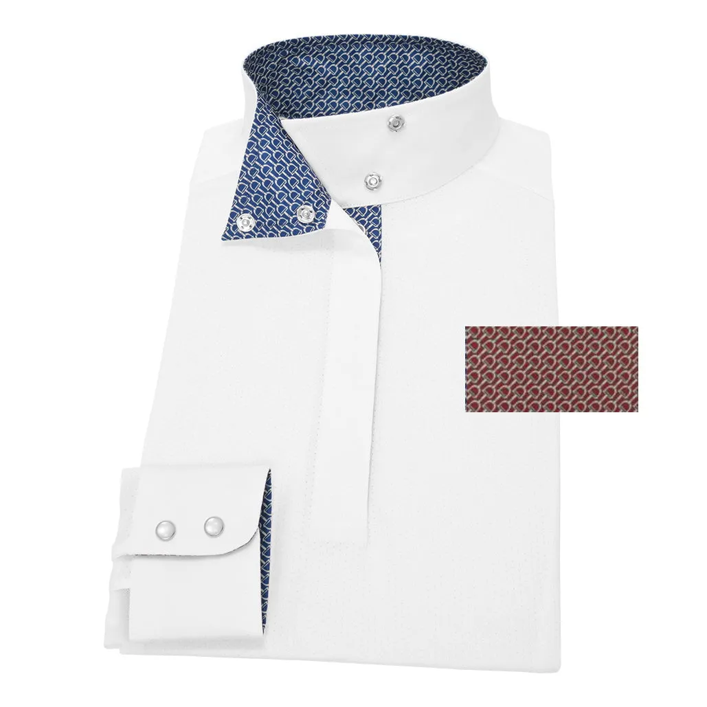 Essex Classics Ladies Stirrups Talent Yarn Wrap Collar Show Shirt
