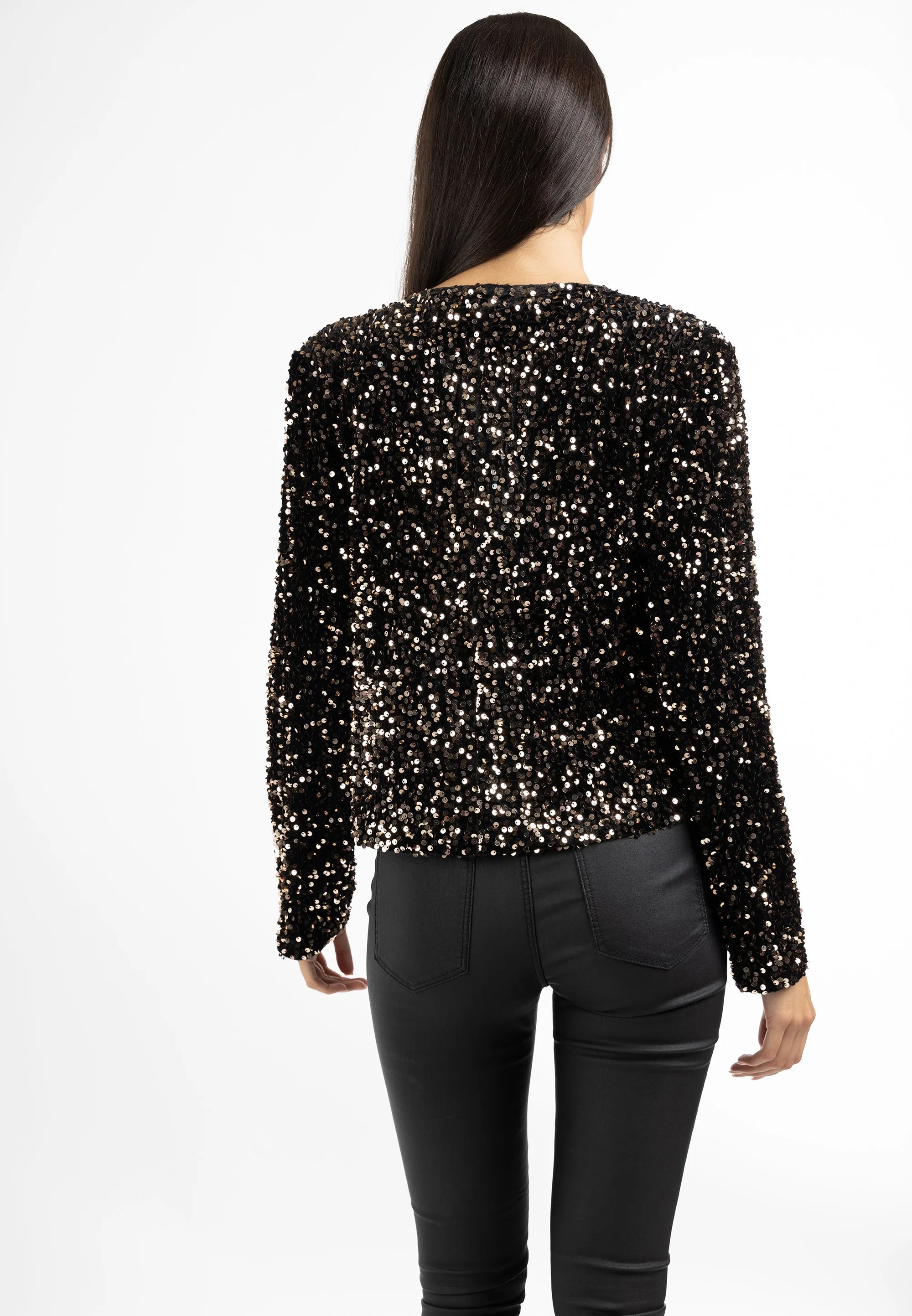 Faina Women's Jacket With Sequins