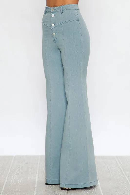Farrah High Waist Flared Pants