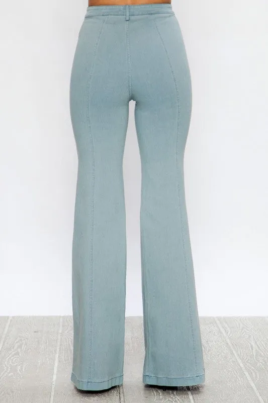 Farrah High Waist Flared Pants