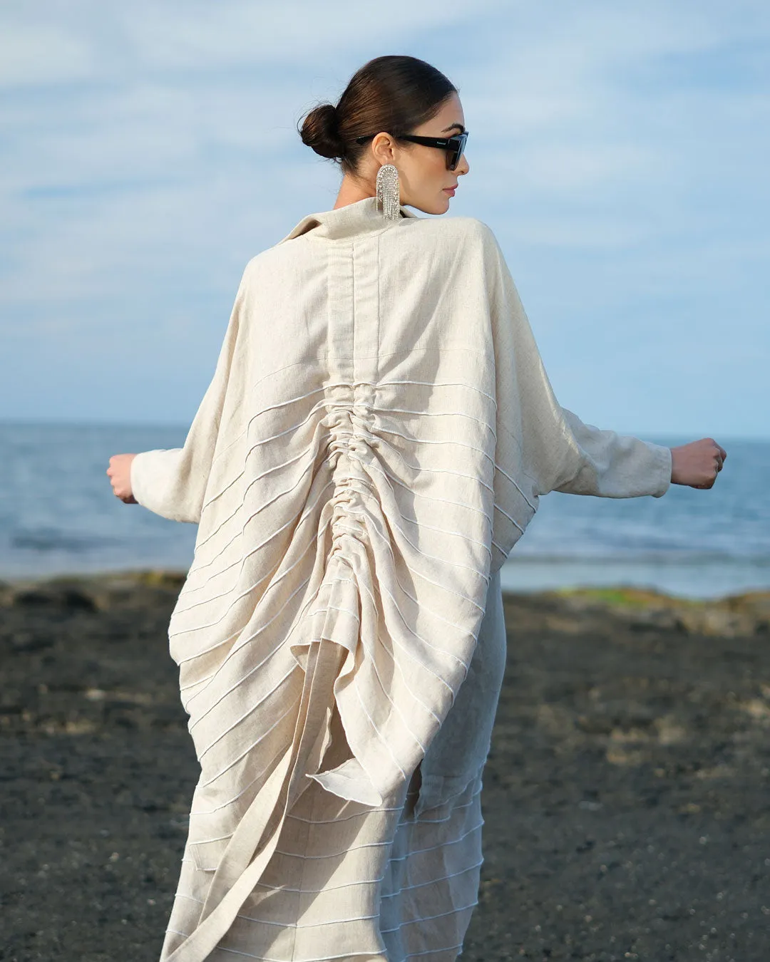 FASILA LINEN TUNIC-SHIRT