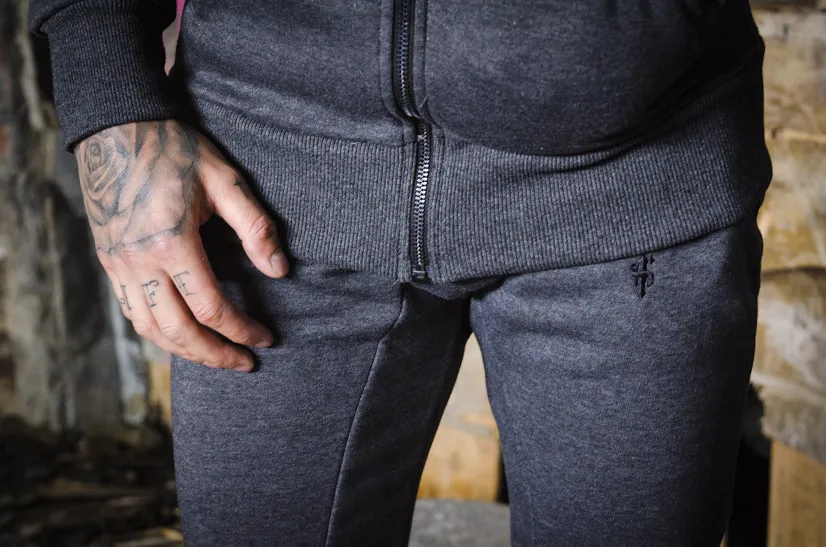 Father Sons Classic Dark Grey Bottoms - FSH096 (LAST CHANCE)