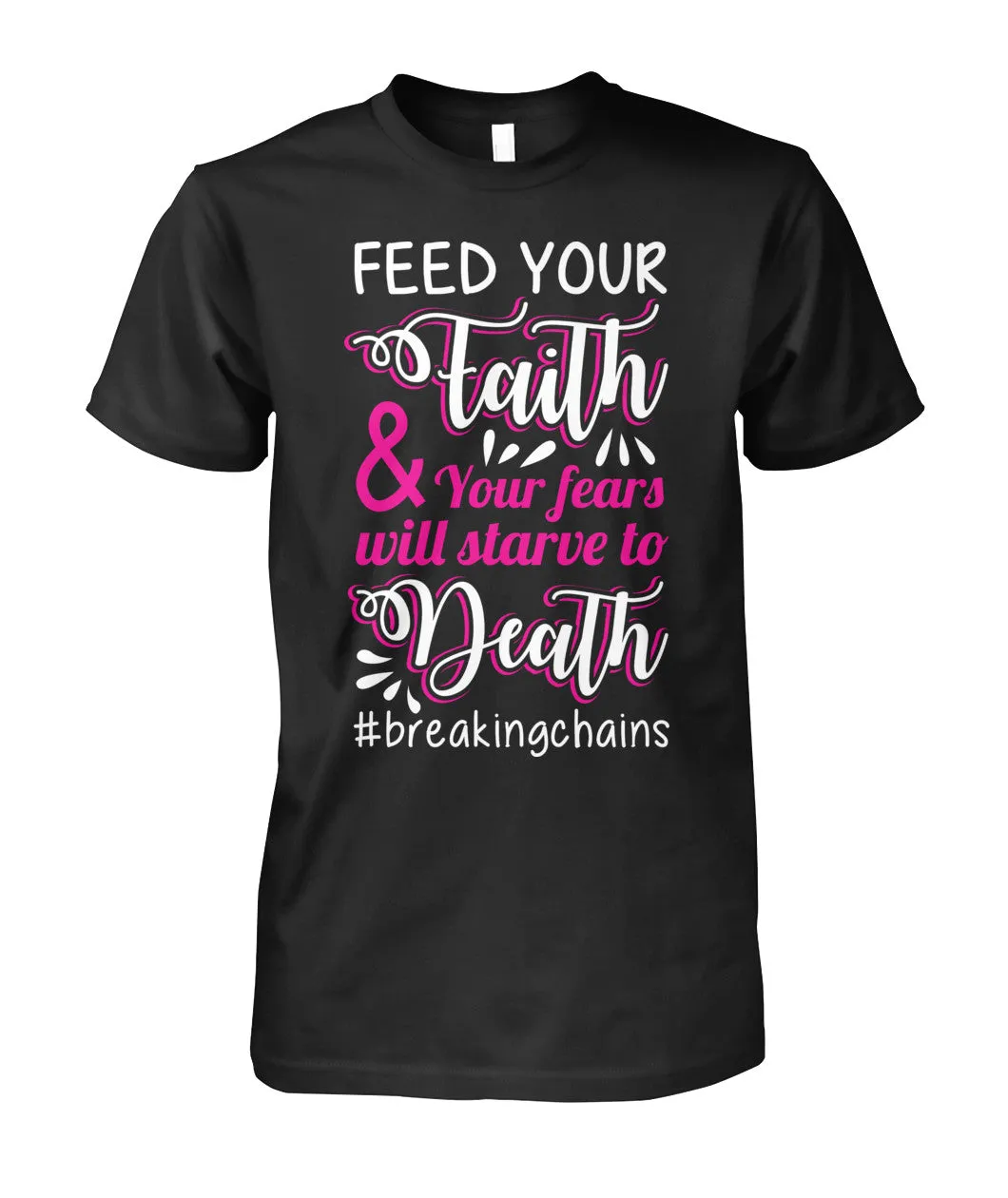 Feed Your Faith Shirts and Long Sleeves