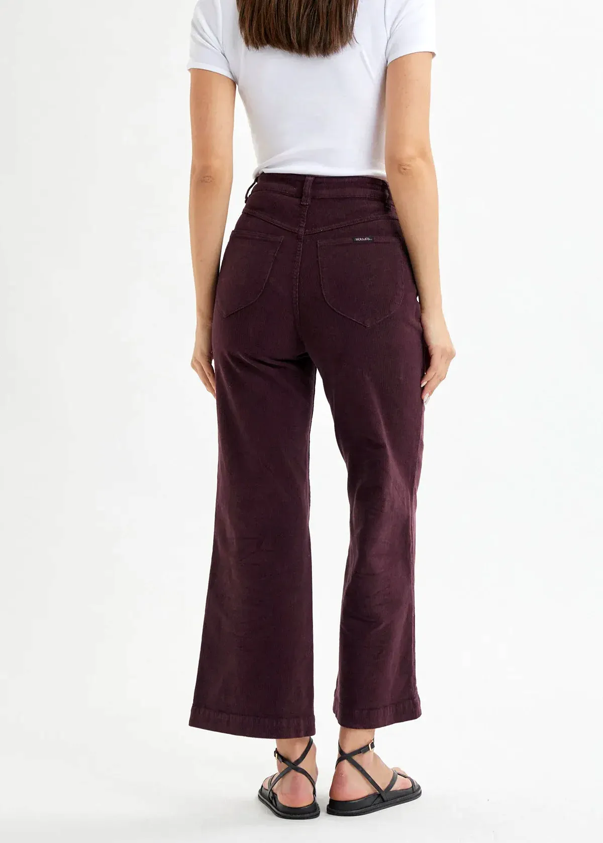 Fig Corduroy Sailor Pants <br> <i> ankle length </i>