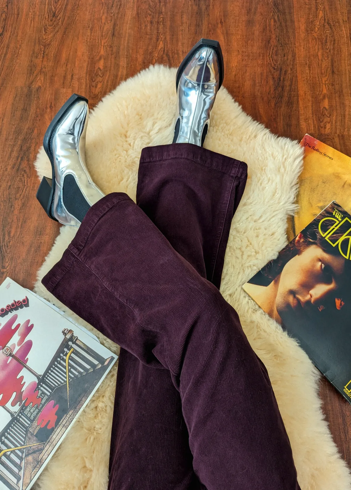 Fig Corduroy Sailor Pants <br> <i> ankle length </i>