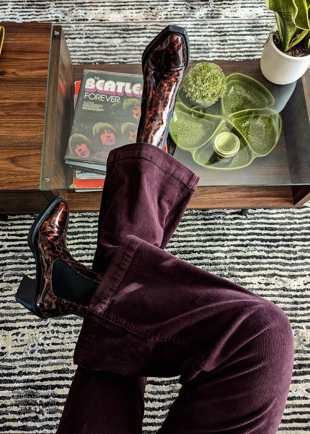 Fig Corduroy Sailor Pants <br> <i> ankle length </i>