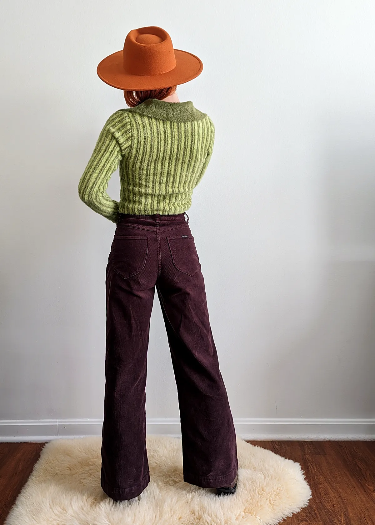 Fig Corduroy Sailor Pants <br> <i> ankle length </i>