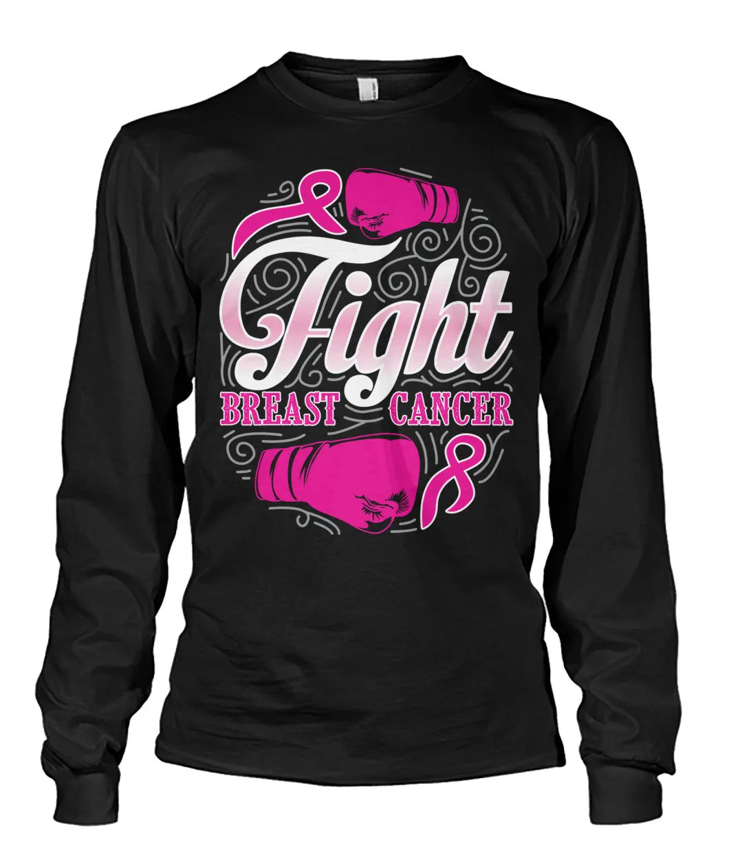 Fight Breast Cancer Shirts and Long Sleeves