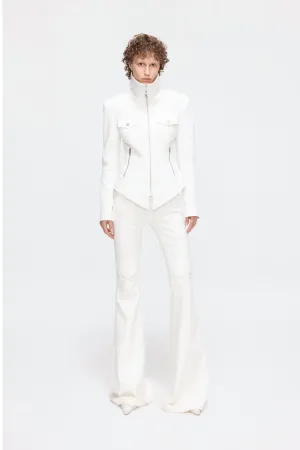 Four-pointed star low-waisted bell bottoms